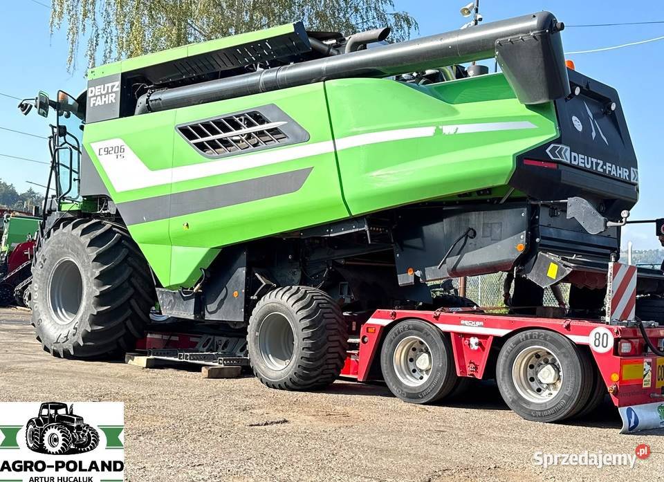Kombajn zbożowy DEUTZ FAHR 9206 TS 2016 278 H dolnośląskie Kudowa-Zdrój