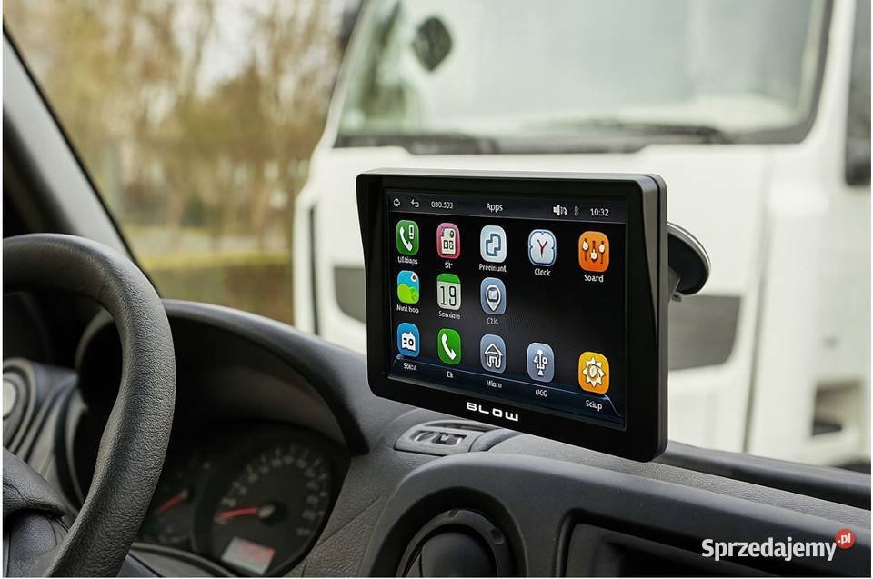 CARPLAY Stacja Multimedialna bezprzew Nawigacja Motoryzacja