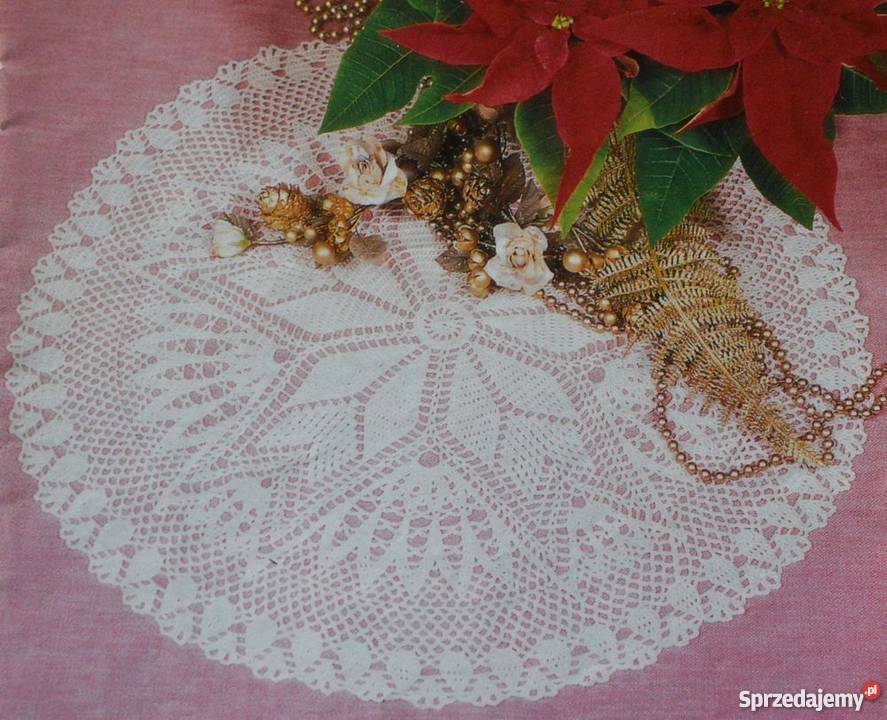 Serwetka szydełkowa 7181 NA ZAMÓWIENIE Dom i Ogród sprzedam