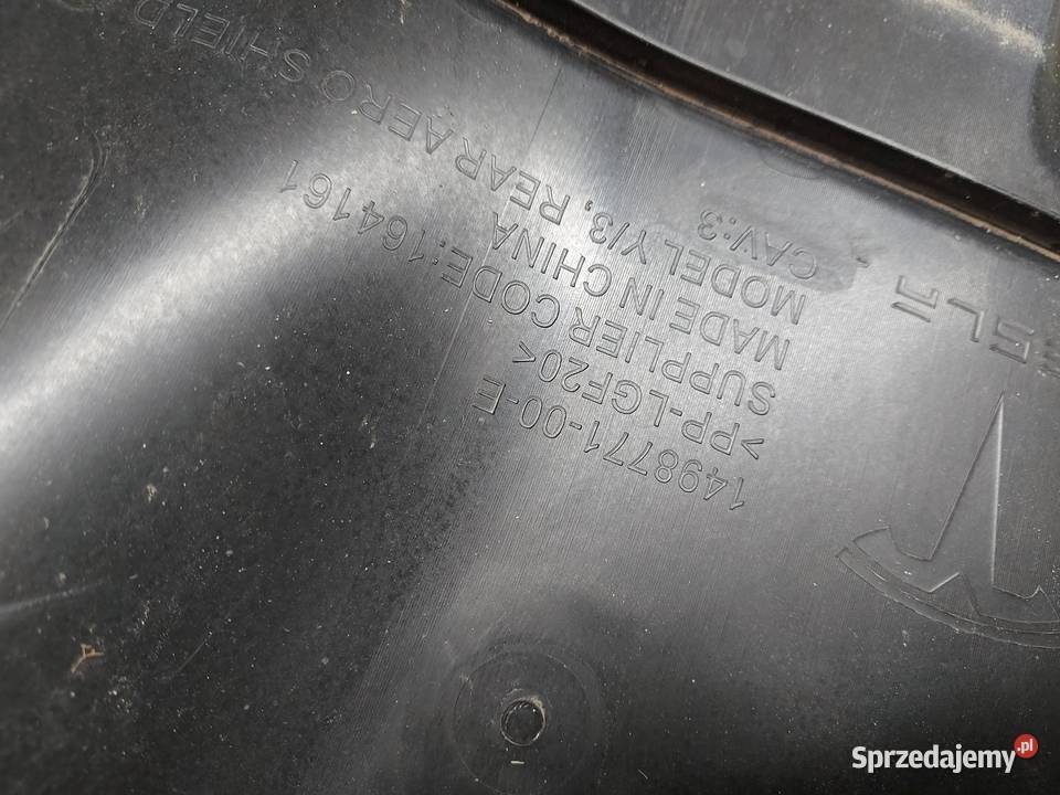 TESLA MODEL Y 2023r Osłona podwozia tył osobowe