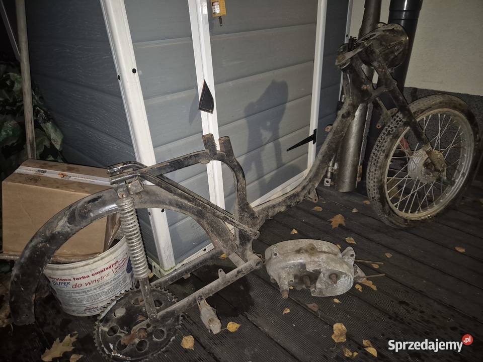 Jawa mustang 50 rama silnik Motoryzacja