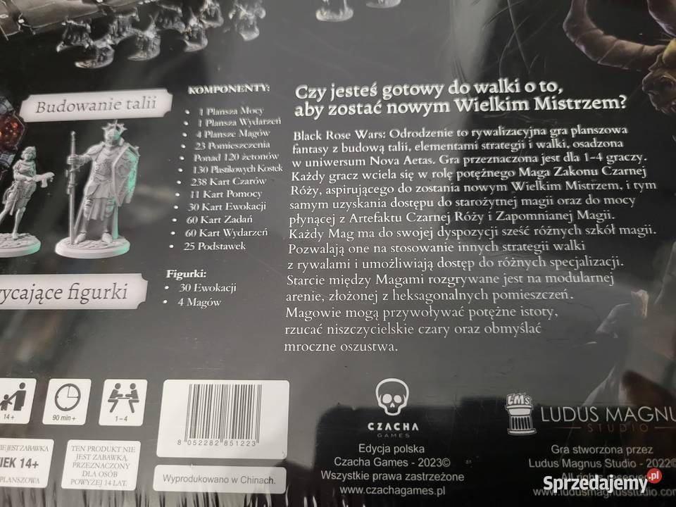 Black Rose Wars Odrodzenie Rotas Box mazowieckie Raciąż