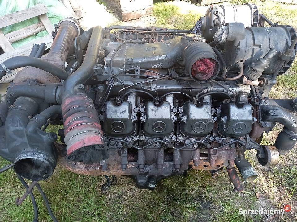 Silnik Mercedes OM 442 LA części Myszyniec sprzedam