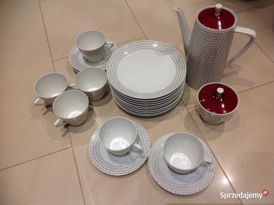 Serwis Śniadaniowy Stara Porcelana Seltman lubuskie Nowa Sól