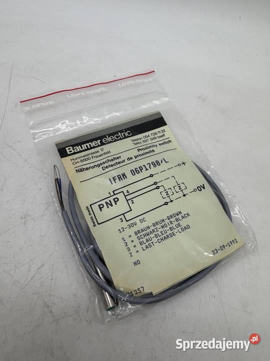Baumer IFRM 06P1798L Czujnik indukcyjny Warszawa