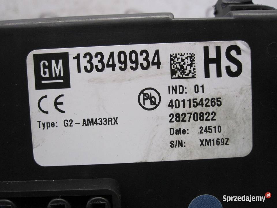 OPEL MERIVA B 10r moduł BSI 13349934 świętokrzyskie