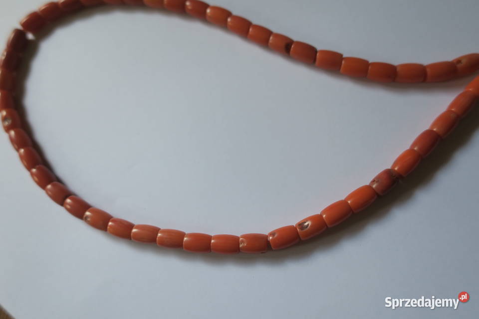 Naszyjnik korale efektowne owale Biżuteria Brwinów