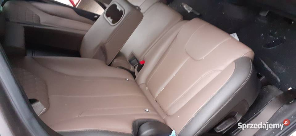 Tylna kanapa isofix Skóra jasna SantaFe Lublin