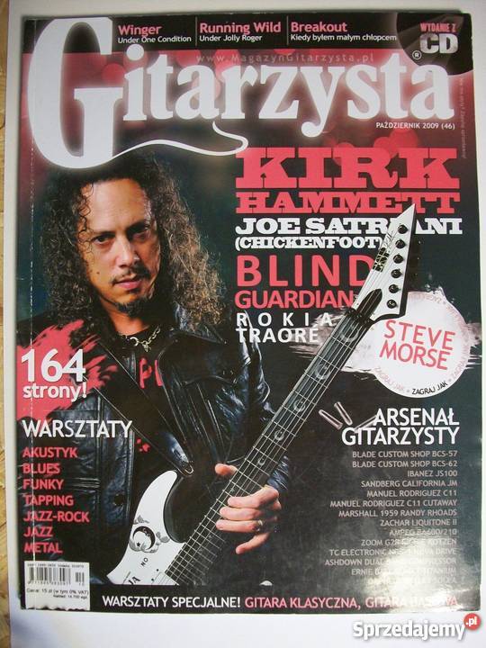 GITARZYSTA 2009 10 PAŹDZIERNIK HAMMETT KIRK Warszawa sprzedam