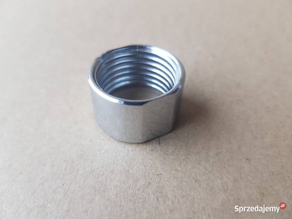 Nakrętka metalowa na oprawkę G9 CHROM ŁADNA Warszawa
