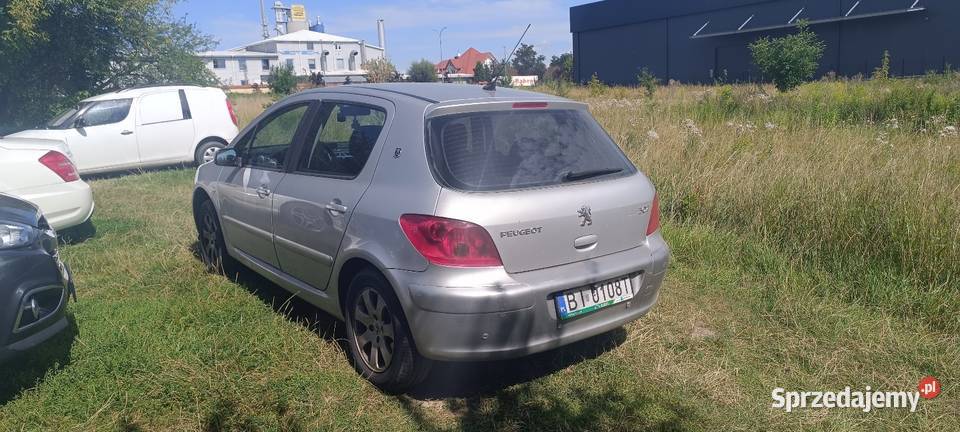 Peugeot 307 16b pierwszy właściciel Zarejestrowany w Polsce podlaskie Białystok