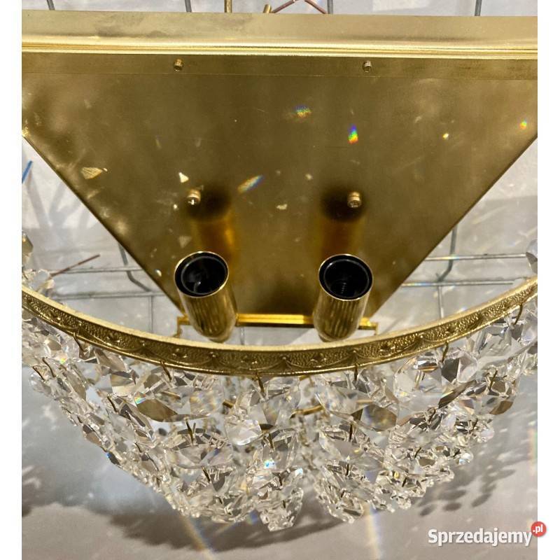 Duży kinkiet Plafon N139 złoty Opole