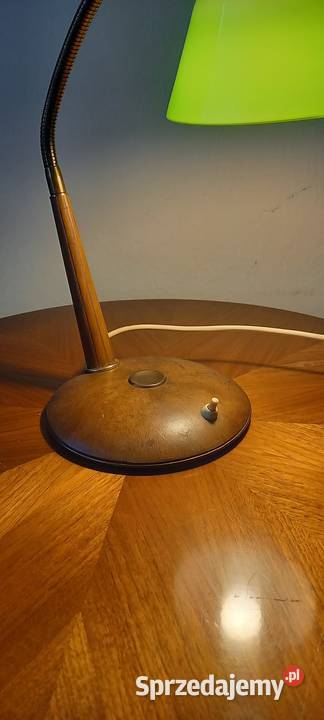 Lampka gabinetowa z lat 60 ub wieku ruchome