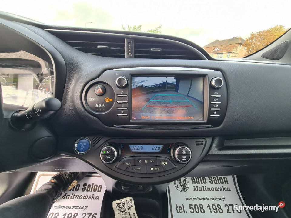 Toyota Yaris HYBRID 48 Kamera Led Klimatronik isofix wielkopolskie Wągrowiec
