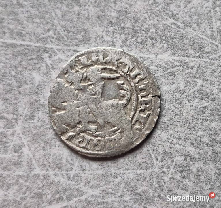 4748 Zestaw 2 monet Półgrosz A Jagiellończyk łódzkie Wola Kruszyńska