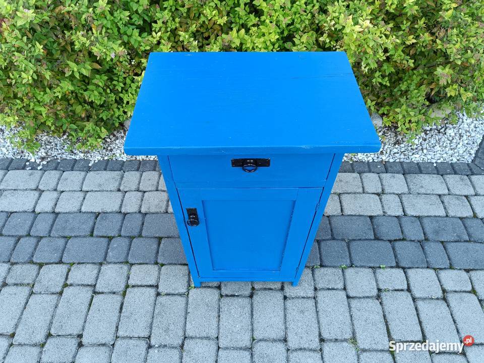 SZAFKA drewniana stara Nakaslik 50x30 wys 80 Brzostek