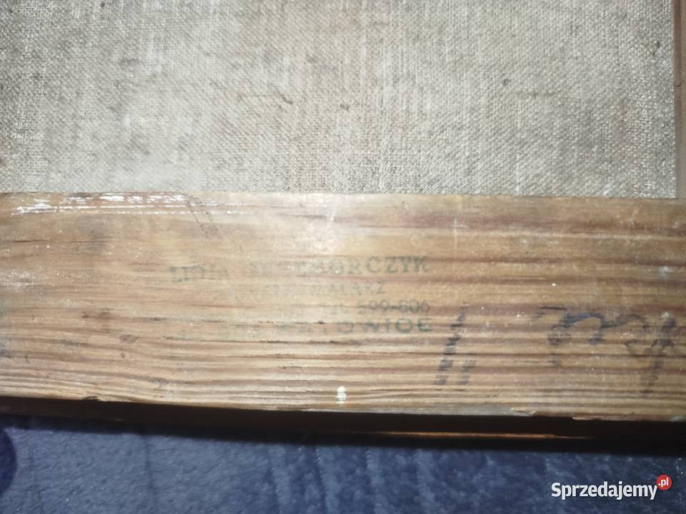 Obraz olejny ŁODZI Lidia Grzegorczyk Opole sprzedam