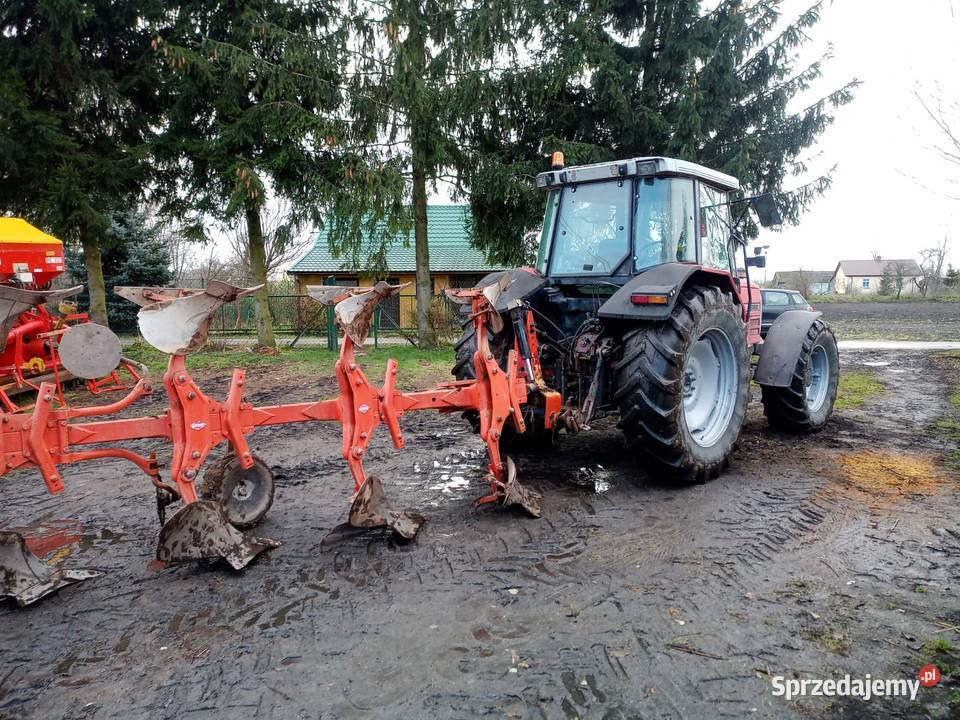 Pług 4 skibowy obrotowy kuhn Pługi Chełm