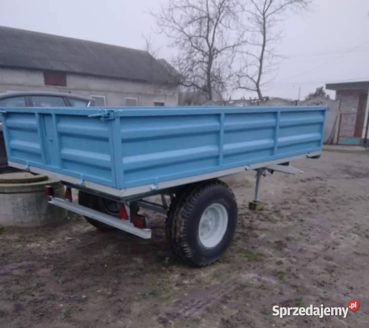 Przyczepa jednoosiowa wywrotka Mnichów