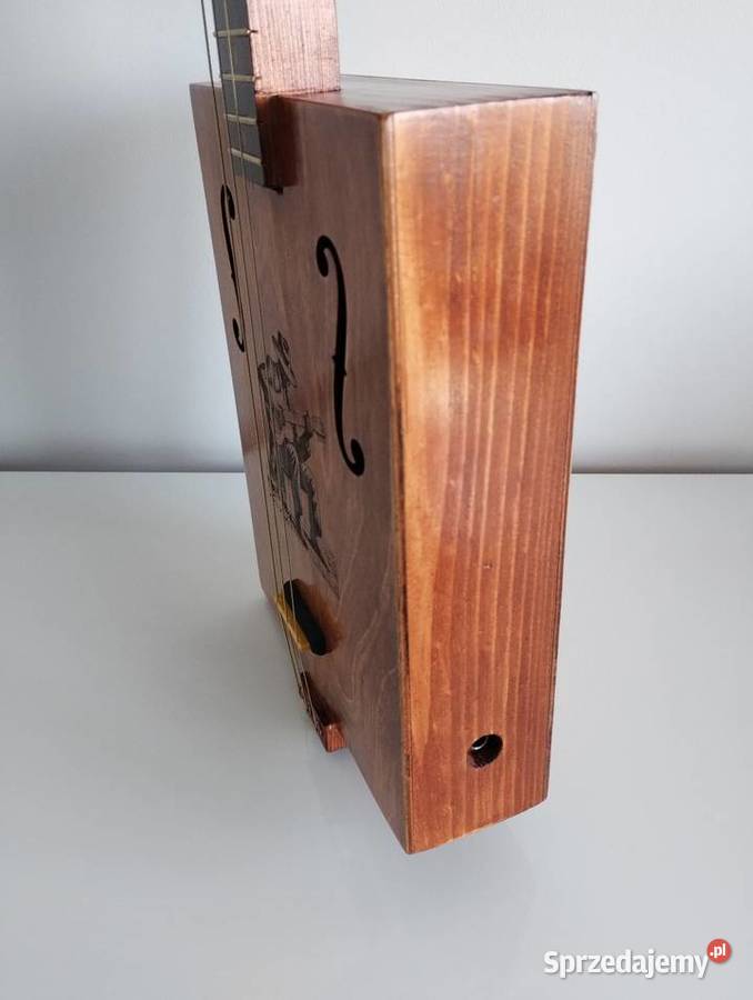 Gitara Cigar Box Guitar elektroakustyczna praworęczna Zielona Góra