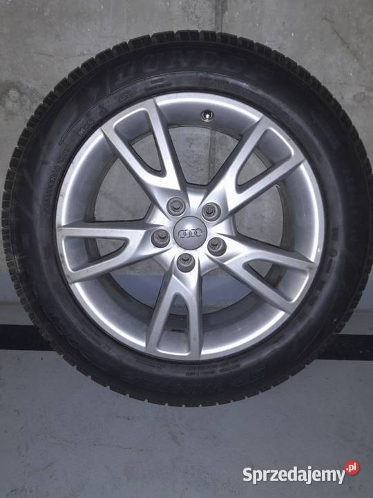 Alufelgi audi Q3 z oponami zimowymi sprzedam