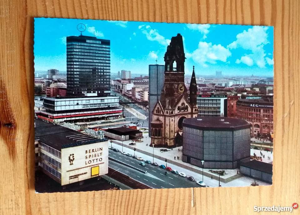 BERLIN EUROPA CENTER Z KOŚCIOŁEM PAMIĘCI CESARZA Piszczac