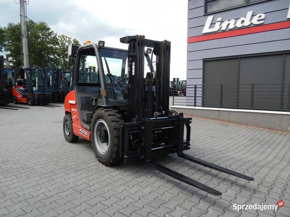 Terenowy wózek widłowy Manitou MSI30T Triplex Mogilany