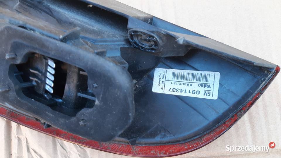 lampa tył tylna Opel Corsa C oryginał lewa dolnośląskie Dębno