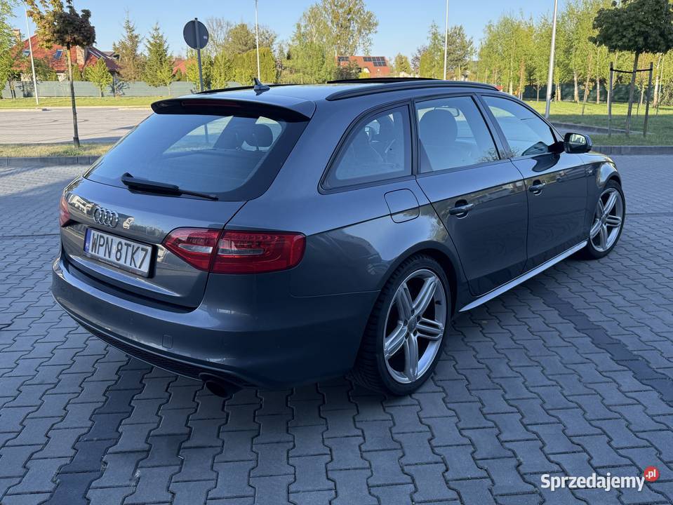 Audi A4 B8 18 SLine Daytona Grey BO Płońsk