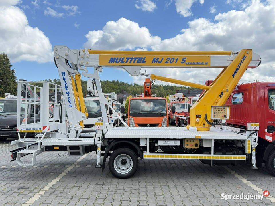 Renault Maxity Zwyżka Podnośnik Koszowy Multitel immobilizer