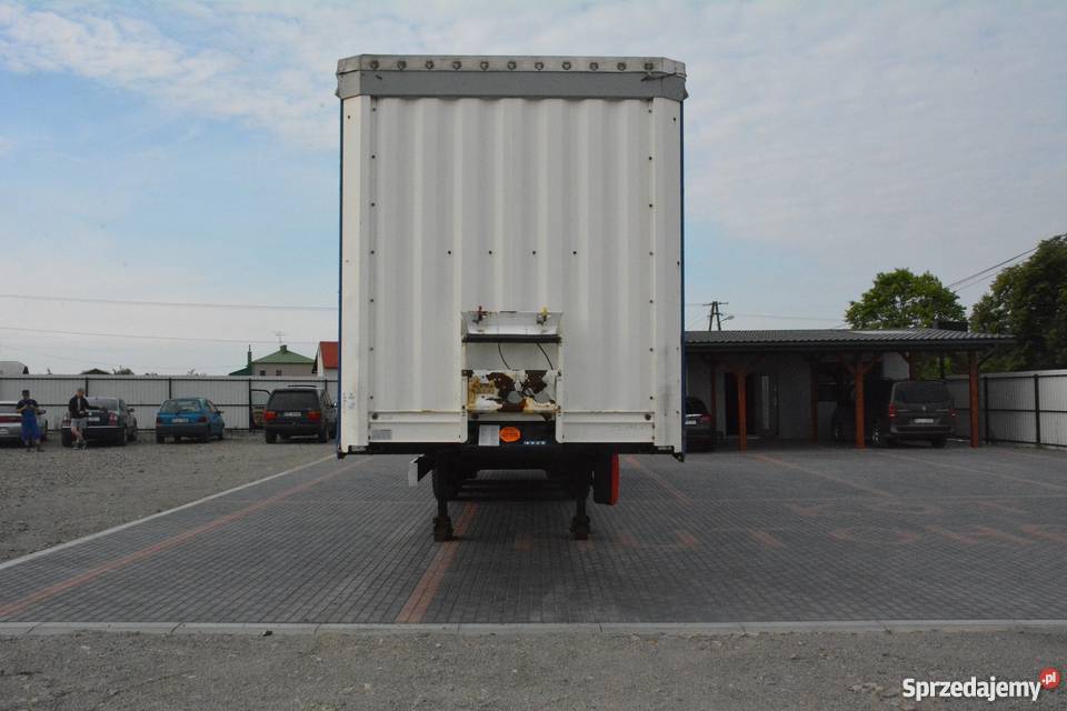 Naczepa KRONE firanka 2008r multilock osie SAF Medynia Głogowska