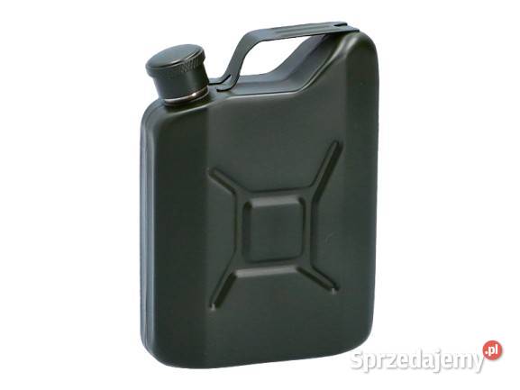 Military Piersiówka w Kształcie Kanistra Stal śląskie Ostrowy nad Okszą sprzedam