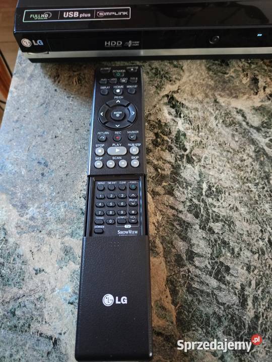 Nagrywarka Odtwarzacz DVD LG RH387H Dysk 160 GB LG Drawski Młyn