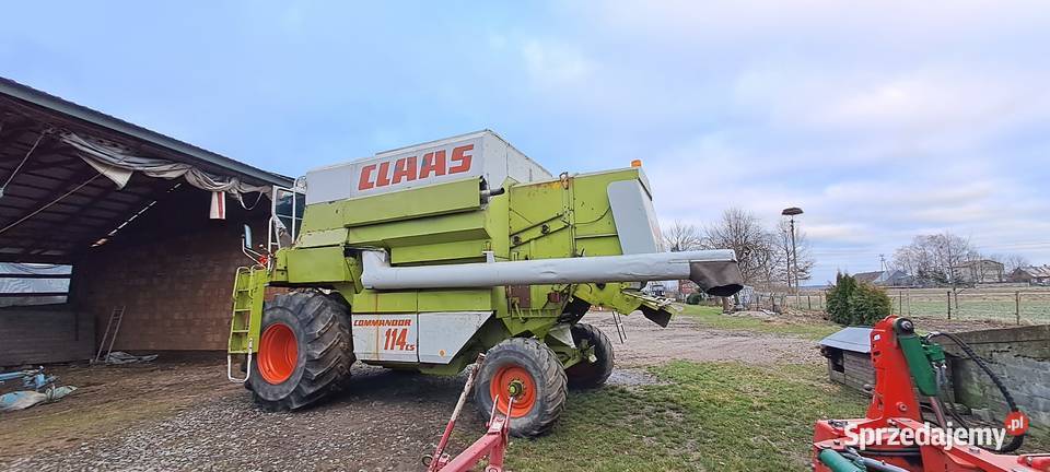 Claas commandor 114cs z przystawka do kukurydzy Jagodniki