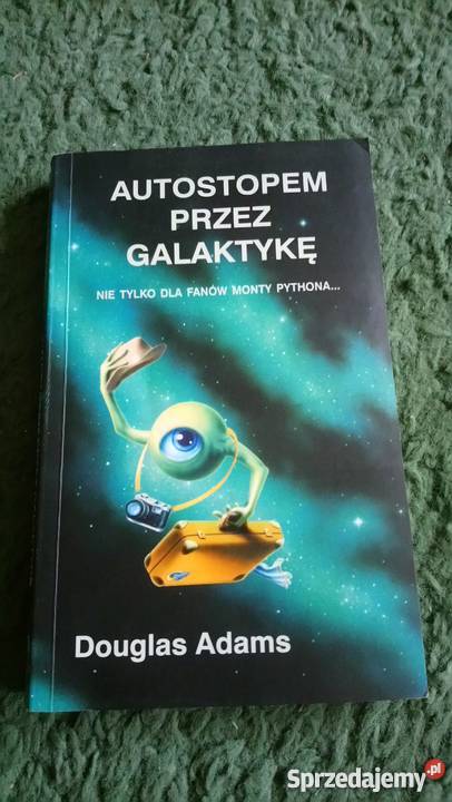 Autostopem Galaktykę Douglas Adams Proza i poezja łódzkie Piotrków Trybunalski