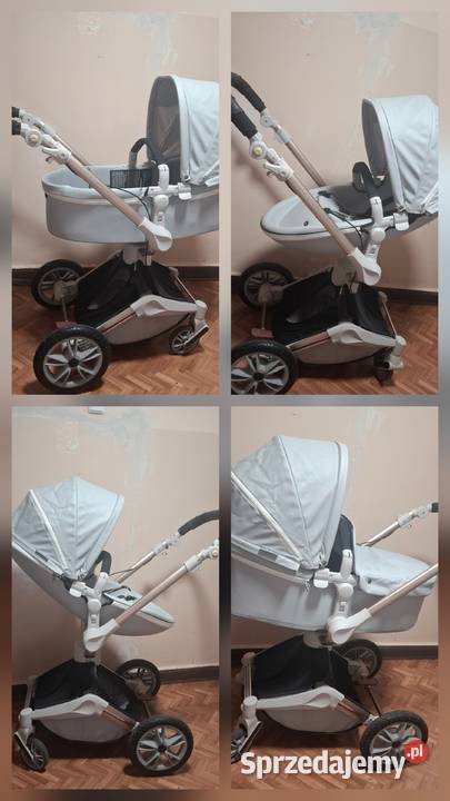 Wózek Hot Mom obrotowy 360 2w1 eko skóra sza Warszawa