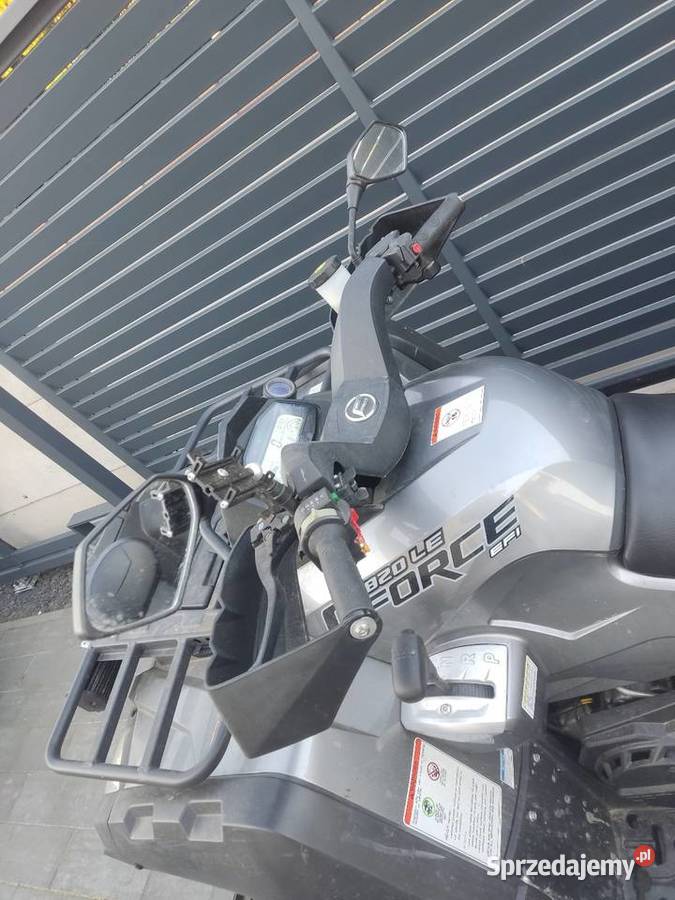 Quad CF MOTO 820 2017 LE ciagnik rolniczy T3B bagażnik Poznań