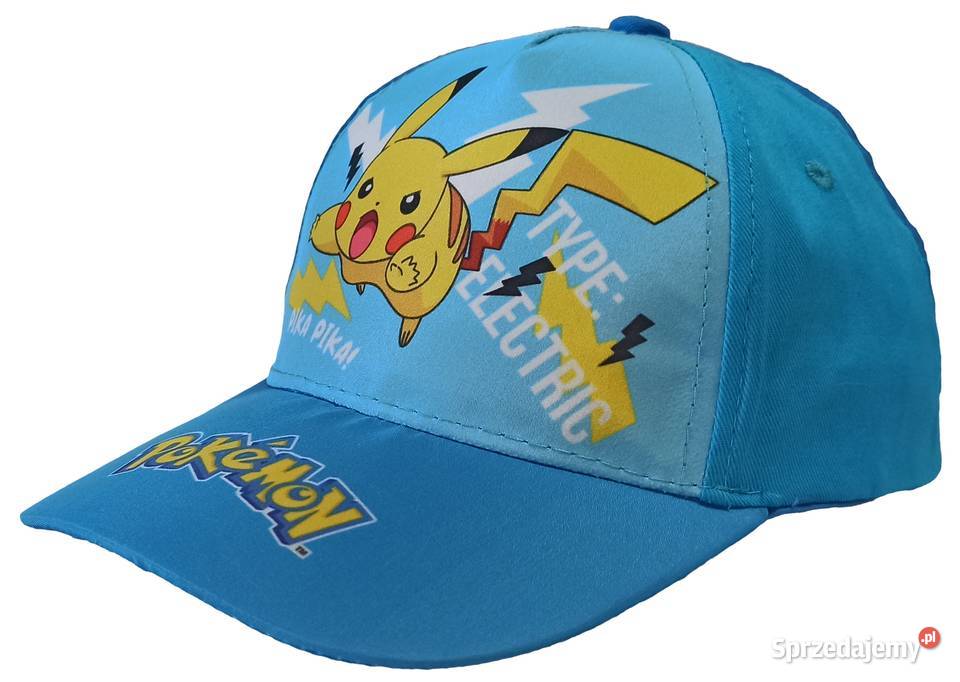 Czapka Czapeczka Pokemon Pikachu Baseballówka Nakrycia głowy, szaliki i rękawiczki Mogilany