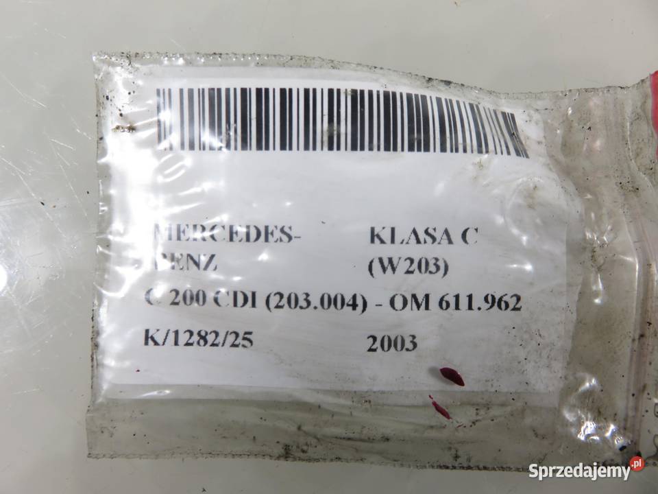 WTRYSKIWACZ MERCEDES W203 C 200 CDI 0986435061 osobowe Wtryskiwacze