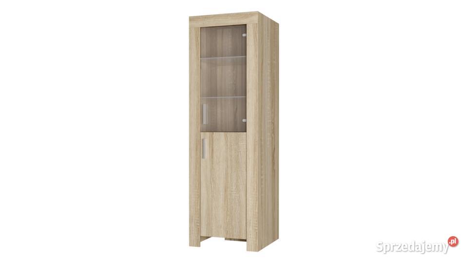 Zestaw LONA witryna P 60 cm Sonoma DARMOWA DOSTAWA