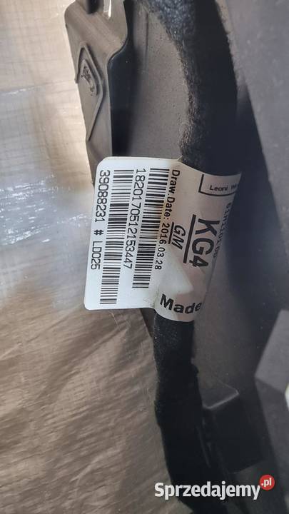 TUNEL 13258342 OPEL ASTRA IV J EUROPA Wyposażenie wnętrza