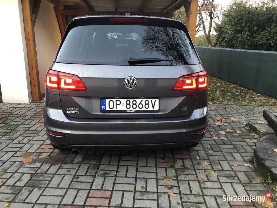 VW GOLF 7 SPORTSVAN 2017 NA PASKU ROZRZĄDU 12 gniazdo USB Motoryzacja Opole sprzedam