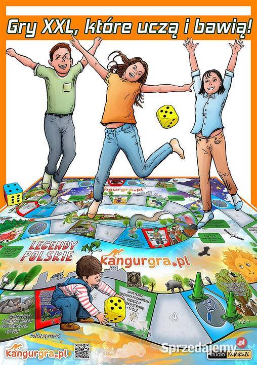 gra XXL LEGENDY POLSKIE DZIECI do skakania nauki Dla dzieci Warszawa
