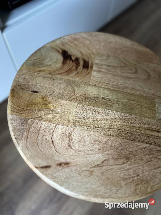 Stolik kawowy drewniany naturalne drewno nowy Kraków sprzedam