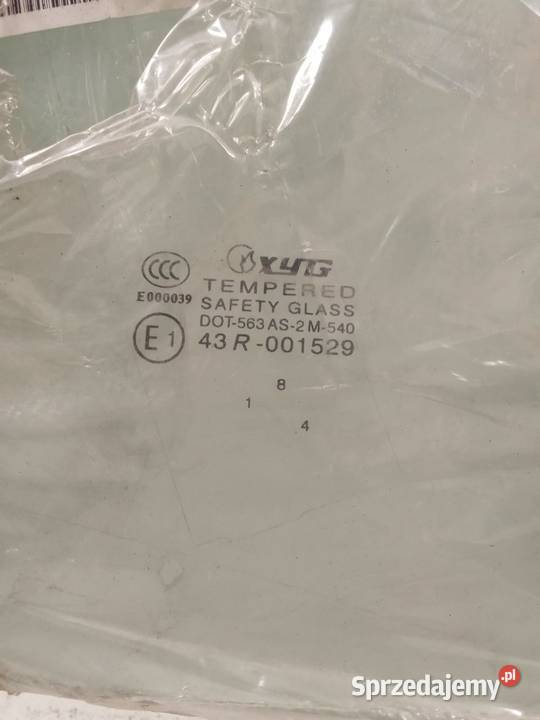 Szyba Drzwi Prawych Przednich Mazda 626 97 wielkopolskie Bralin