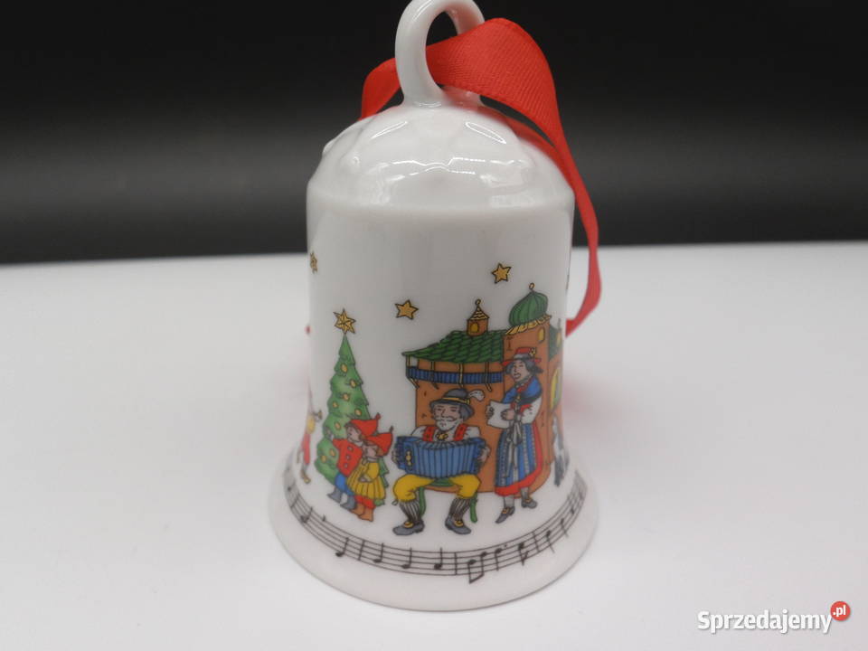 Porcelanowy Dzwonek Świąteczny Hutschenreuther Raszków