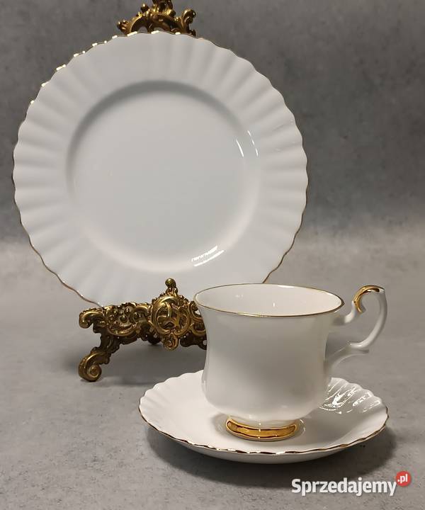 ROYAL ALBERT Val DOr Zestaw śniadaniowy Anglia Rzeszów