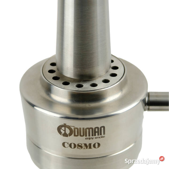 Oduman Cosmo Hookah Silver Body Black Glass Łódź