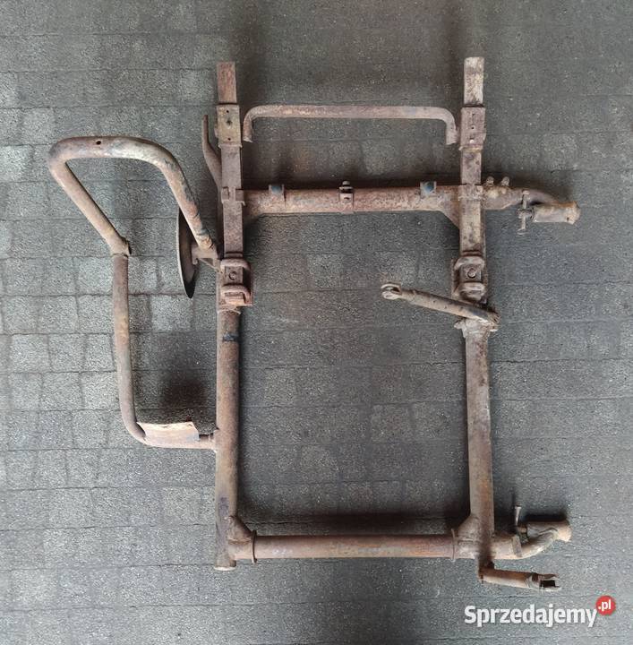 Rama kosza m72 na pałąku kosz m72 stary typ 1952