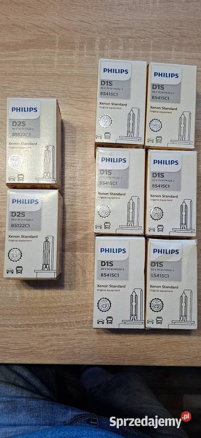 Żarniki xenonem D1S D2S PHILIPS Szubin